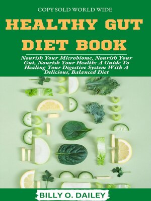 cover image of HEALTHY GUT DIET BOOK
